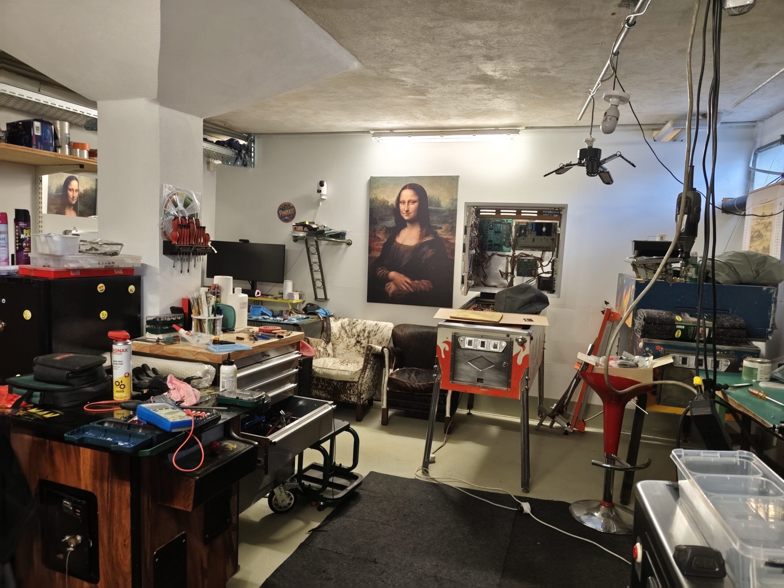 Atelier SwissPinball à Gland